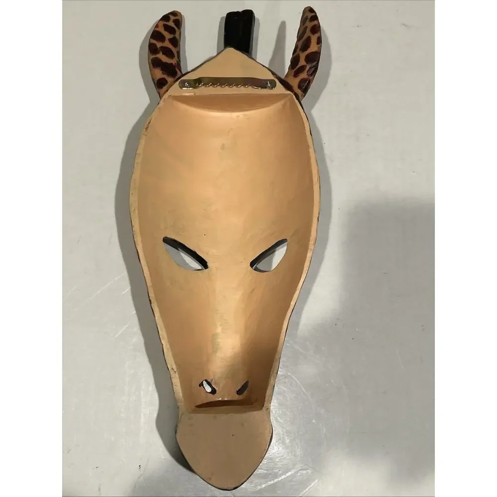SAFARI AFRICAN GIRAFFE HEAD WALL MOUNT HOME DECOR